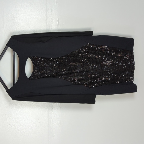 Lane Bryant NWT Sequin Cutout Bodycon Dress - Picture 1 of 13